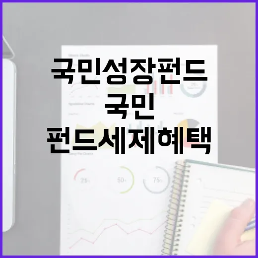 국민성장펀드 세제혜택 사후 검증 절차 명확화