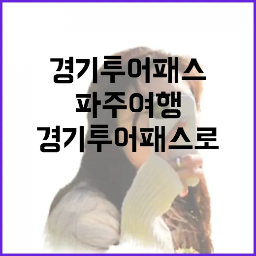경기투어패스로 즐기는 파주 여행의 새로운 매력