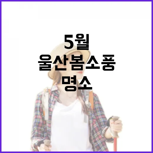 5월 울산 봄소풍 명소 5선