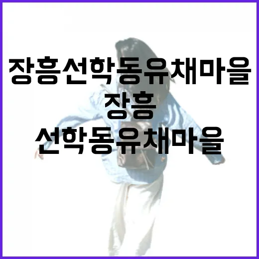 계절마다 빛나는 장흥 선학동 유채마을