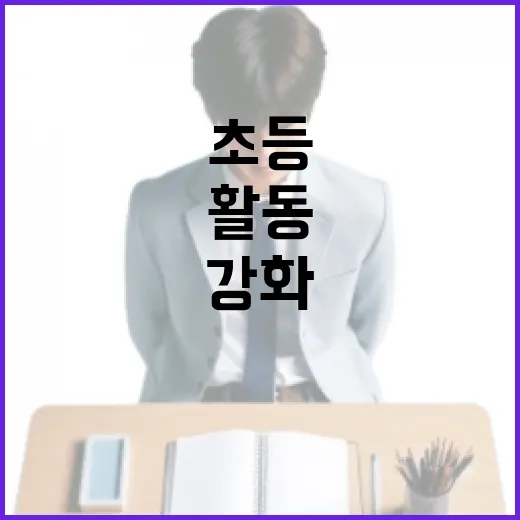 초등 체육활동 지원 강화 방안