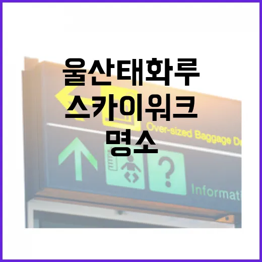 울산 태화루와 스카이워크 명소 탐방