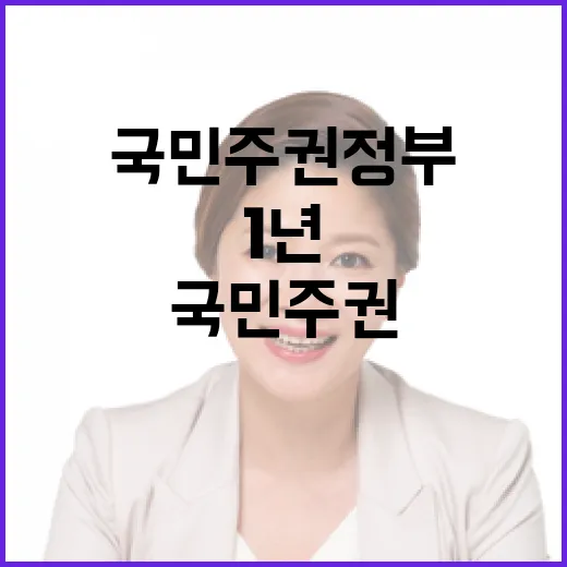 국민주권정부 1년, 국민 의견을 듣습니다