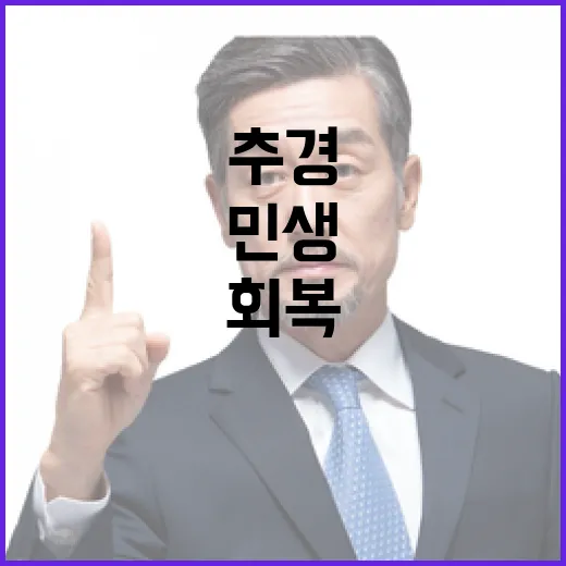두 차례 추경으로 민생·경기 회복 뒷받침
