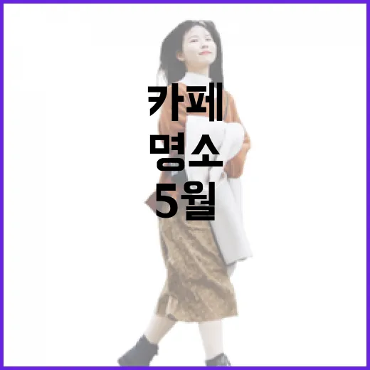 5월 충남 감성카페 7선, 드라이브 명소