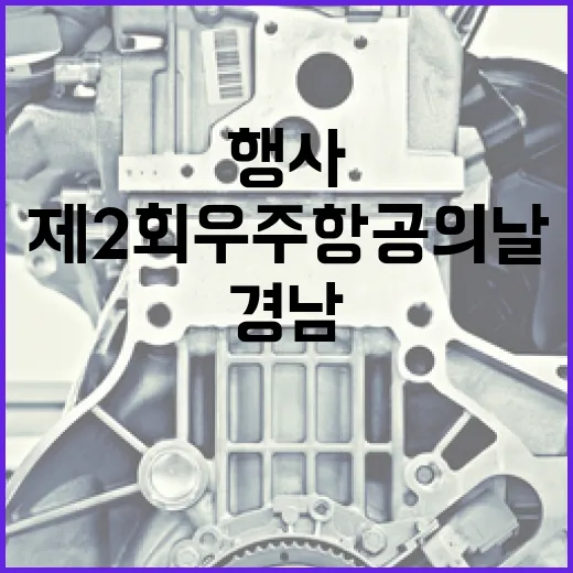 제2회 우주항공의 날, 경남 전역서 다채로운 행사 펼쳐져