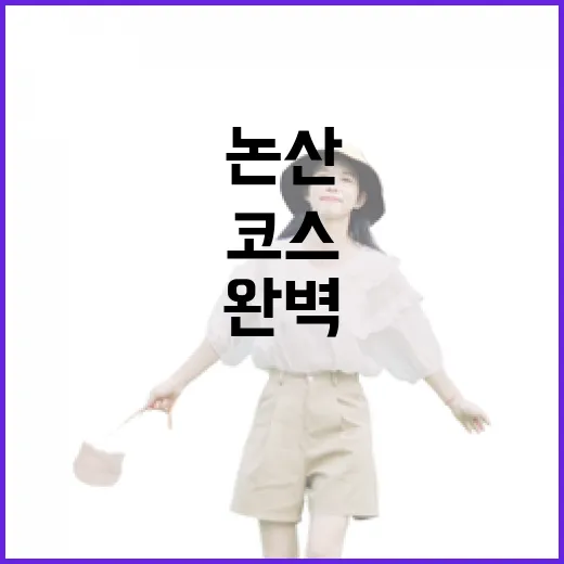 논산 탑정호 워케이션 완벽 코스
