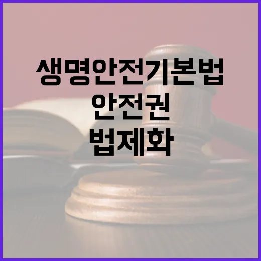 국민 안전권 법제화, 생명안전기본법 제정