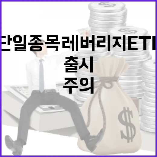 단일종목 레버리지 ETF 출시, 투자자 주의 필요