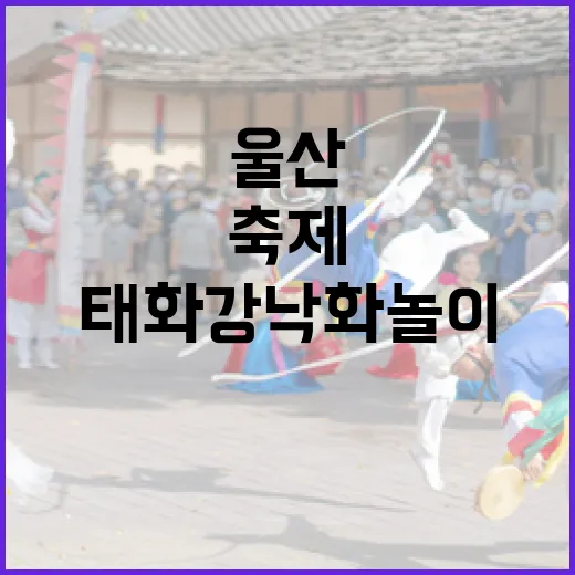 울산 태화강 낙화놀이와 드론쇼 빛낸 축제