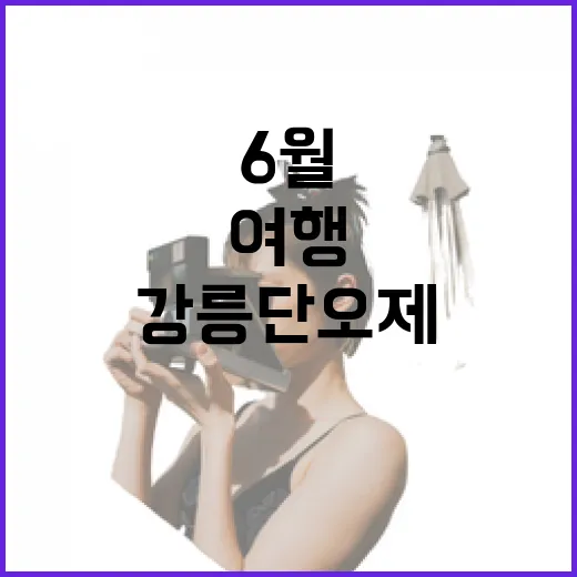 6월 강원도 여행, 강릉 단오제와 화천 힐링 코스