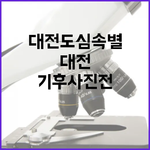 대전 도심 속 별과 기후 사진전