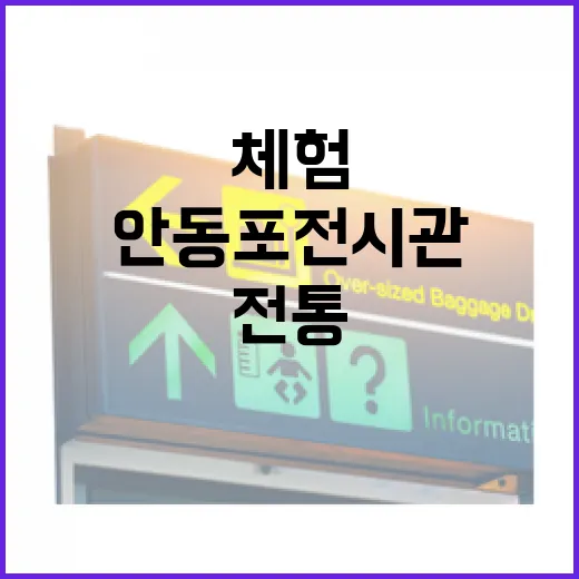 안동포 전시관에서 만나는 전통과 체험의 즐거움