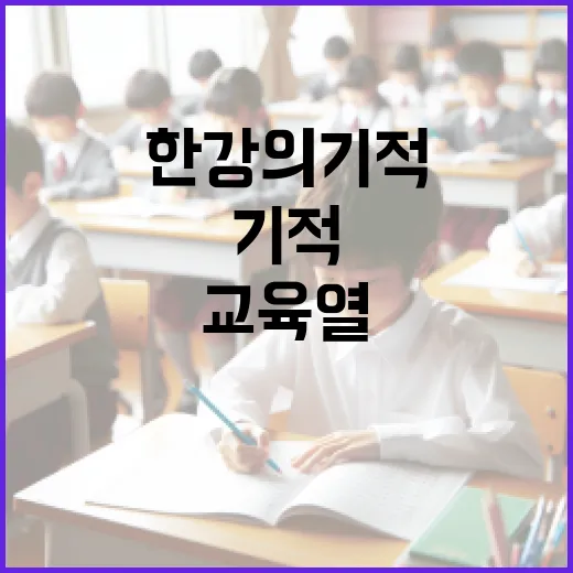 한강의 기적, 교육열에서 시작되다