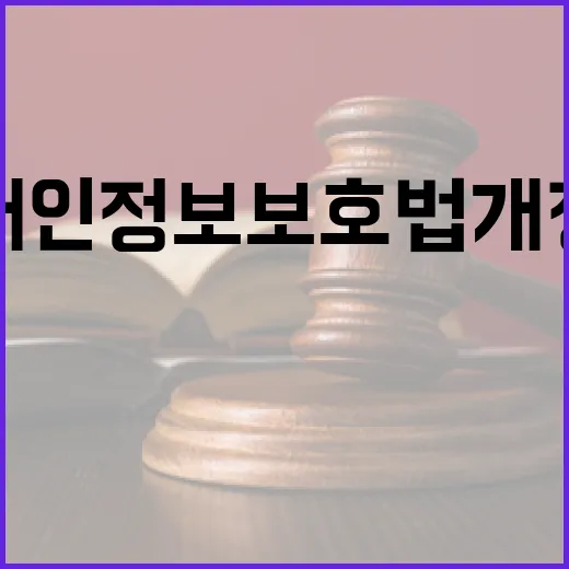 CPO 지정·변경 강화, 개인정보 보호법 개정