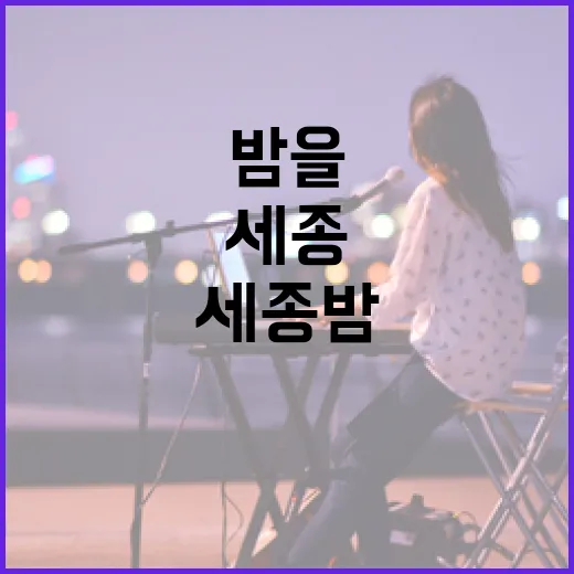 세종 밤을 밝힌 네온 축제