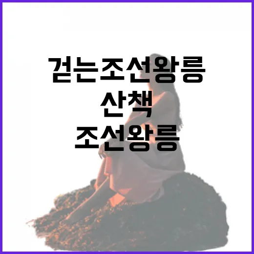 가족과 걷는 조선왕릉 힐링 산책