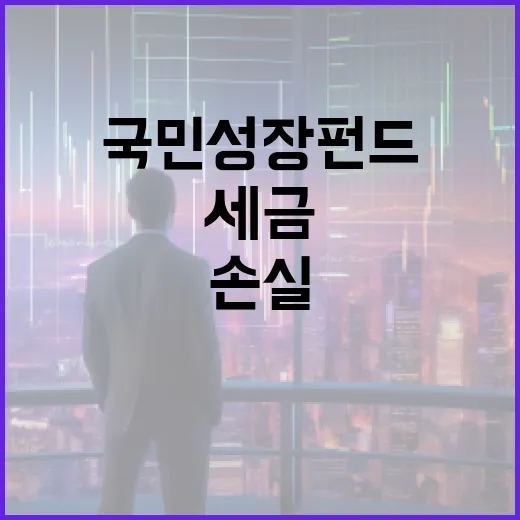 국민성장펀드 손실보전액 세금 부과 논란 해명