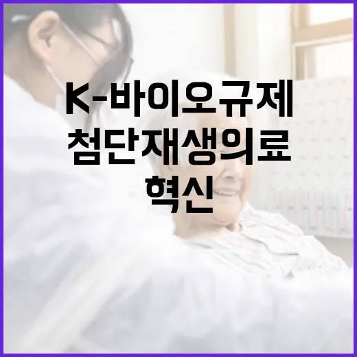 K-바이오 규제혁신 1년, 첨단재생의료 문턱 낮아졌다