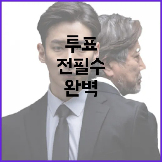 투표 전 필수 체크리스트 완벽 정리