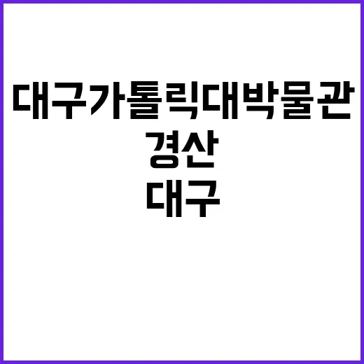 경산 대구가톨릭대 …