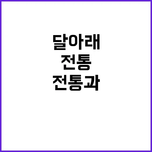 달 아래서 전통과 …