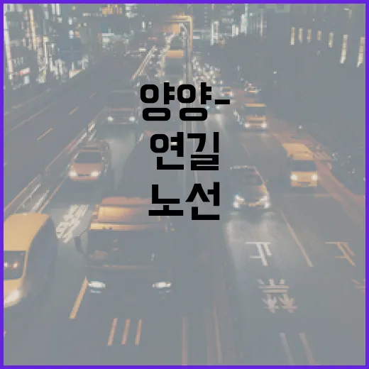 양양-연길 부정기 국제노선 개설 확정