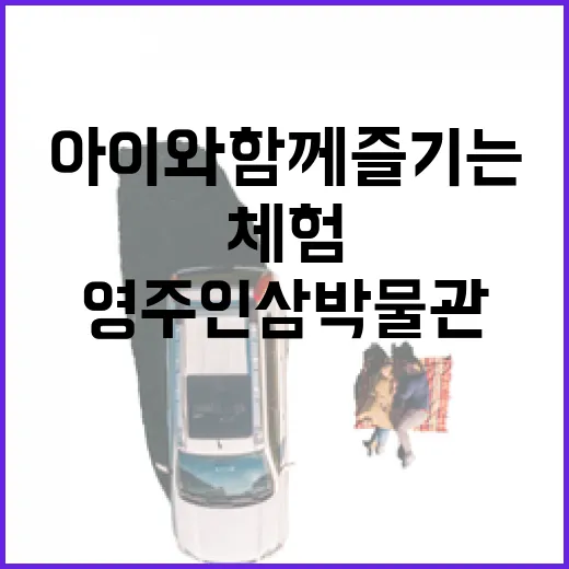 아이와 함께 즐기는 영주 인삼 박물관 체험