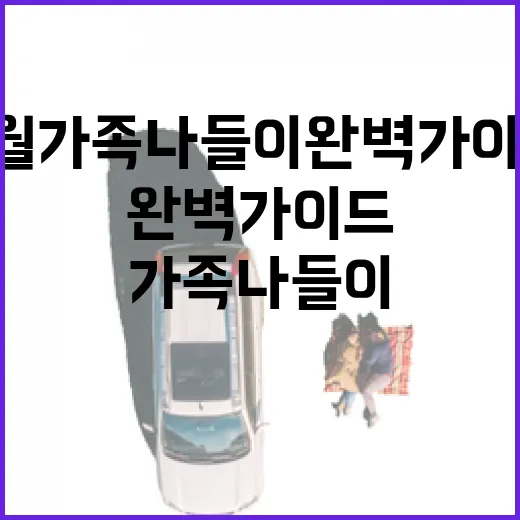 6월 가족나들이 완벽 가이드 서울 힐링 명소