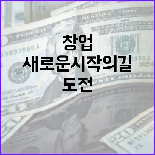 6.3만 창업 도전, 새로운 시작의 길