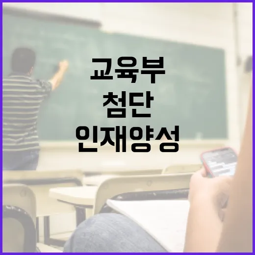 교육부, AI 시대 맞아 첨단분야 인재 양성 박차