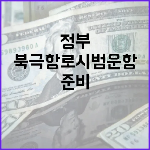 정부, 북극항로 시범운항 차근차근 준비중