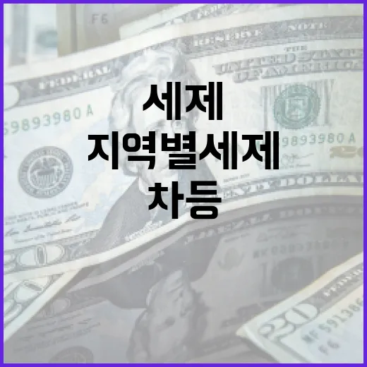 지역별 세제지원 차등 방안은 아직 미확정