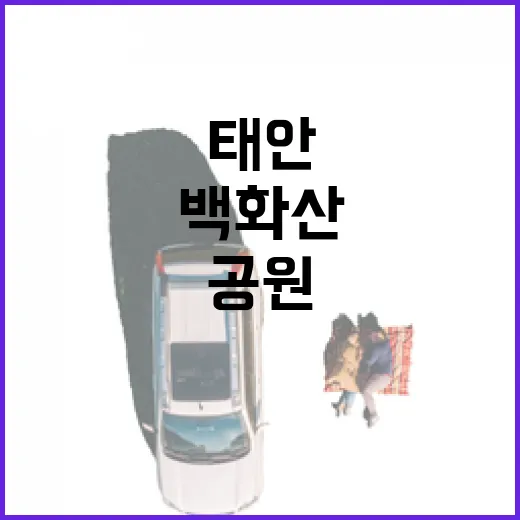 태안 샘골도시공원, 백화산 품은 생태 산책길