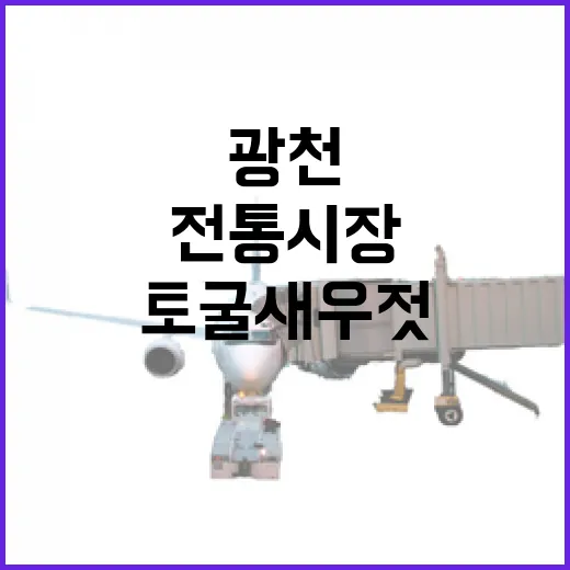 광천 토굴새우젓과 전통시장 주말 여행