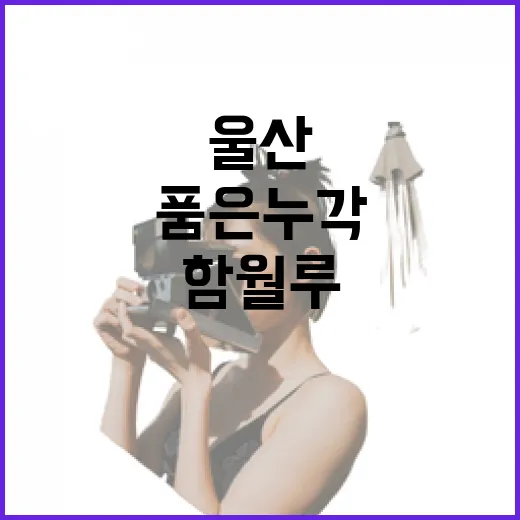 울산 함월루, 달 품은 누각의 매력
