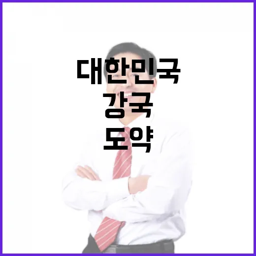 글로벌 책임강국 향한 대한민국의 도약