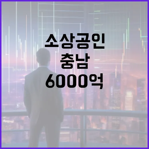 충남 소상공인 6000억 융자 지원 총정리