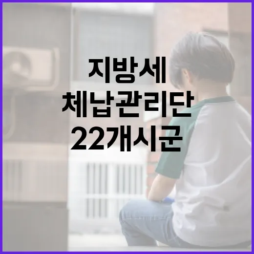 지방세 체납관리단 22개 시군 확대 운영