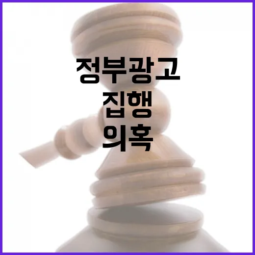 정부광고 집행 의혹 사실과 다르다
