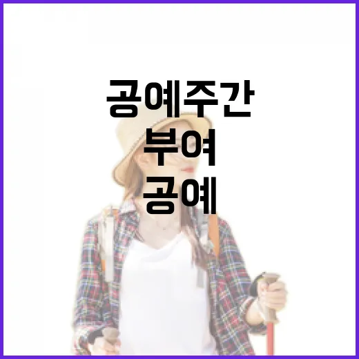 초여름 부여 규암, 공예주간 축제 현장