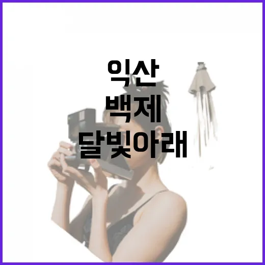 익산 미륵사지, 달빛 아래 백제의 밤 산책