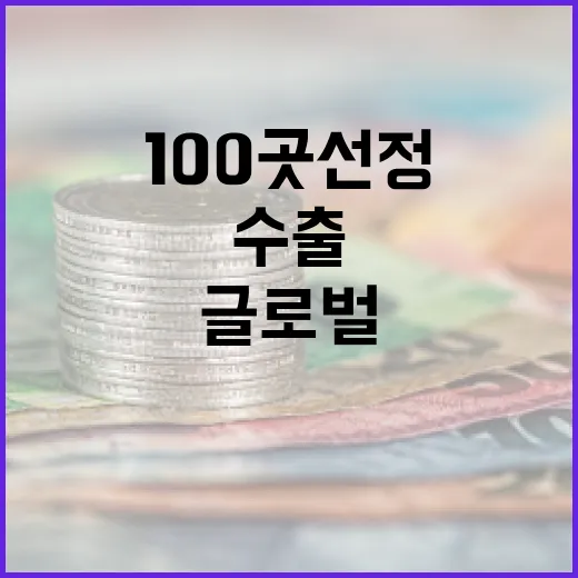 글로벌 수출 이끄는 소상공인 100곳 선정
