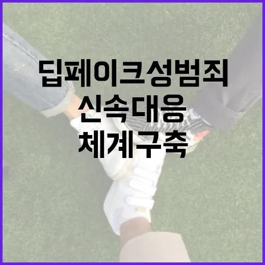 AI로 딥페이크 성범죄 신속 대응 체계 구축