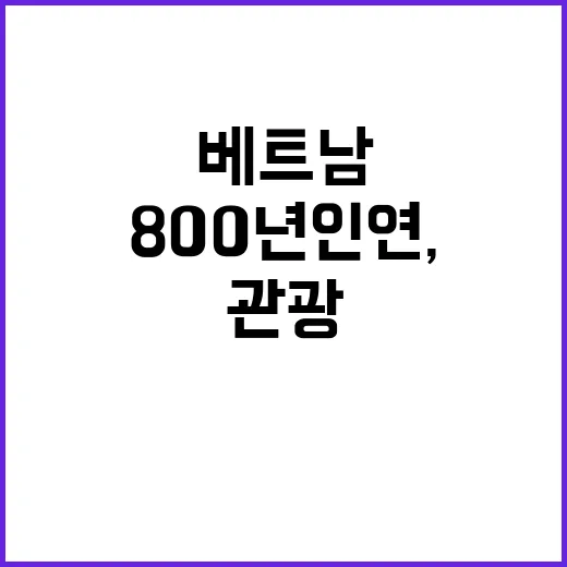 베트남과 800년 인연, 경북서 K-관광 새길 연다