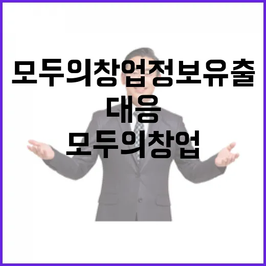모두의 창업 정보유출 신속 대응 체계 가동