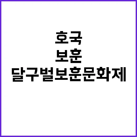 달구벌보훈문화제, 시민과 함께한 호국의 축제