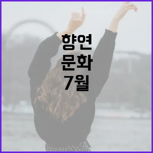 광주 7월 첫주, 문화와 축제의 향연