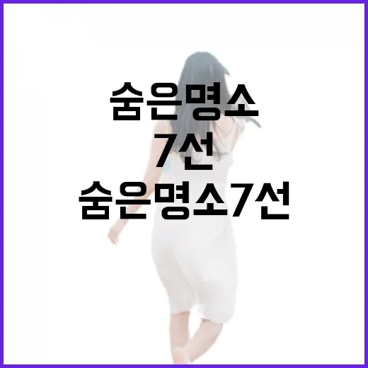 세종의 일상 속 숨은 명소 7선