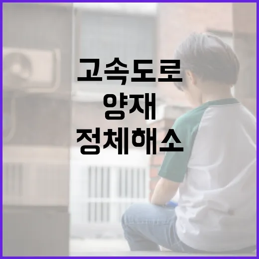 성남~서초 고속도로로 양재 정체 해소